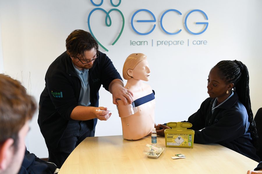 Vaccination Training 3.5 hour Open Course + Flu Paper PGD Package ECG